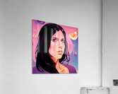 CRYSTAL MONA Acrylic Print
