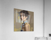 BLUE SCARF Acrylic Print
