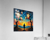 TIME DROPS Acrylic Print