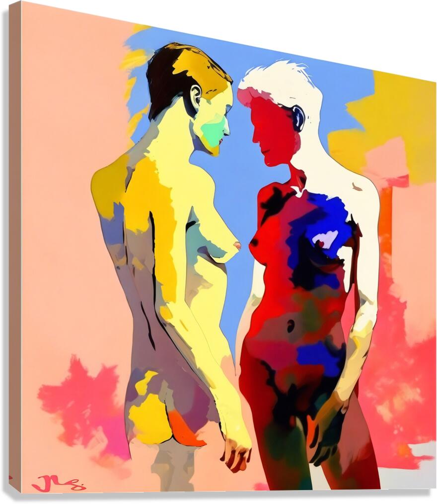 NATURIST CHAT Canvas Print