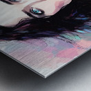 MISS WOW Metal print