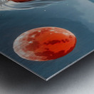 DEVIL MOON Metal print