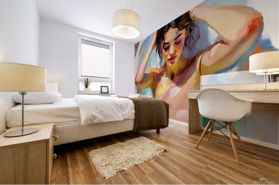 THE TUB Mural print