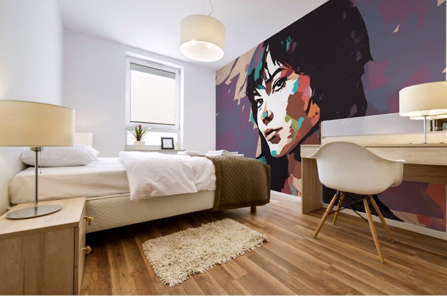 ANNA KARINA Mural print