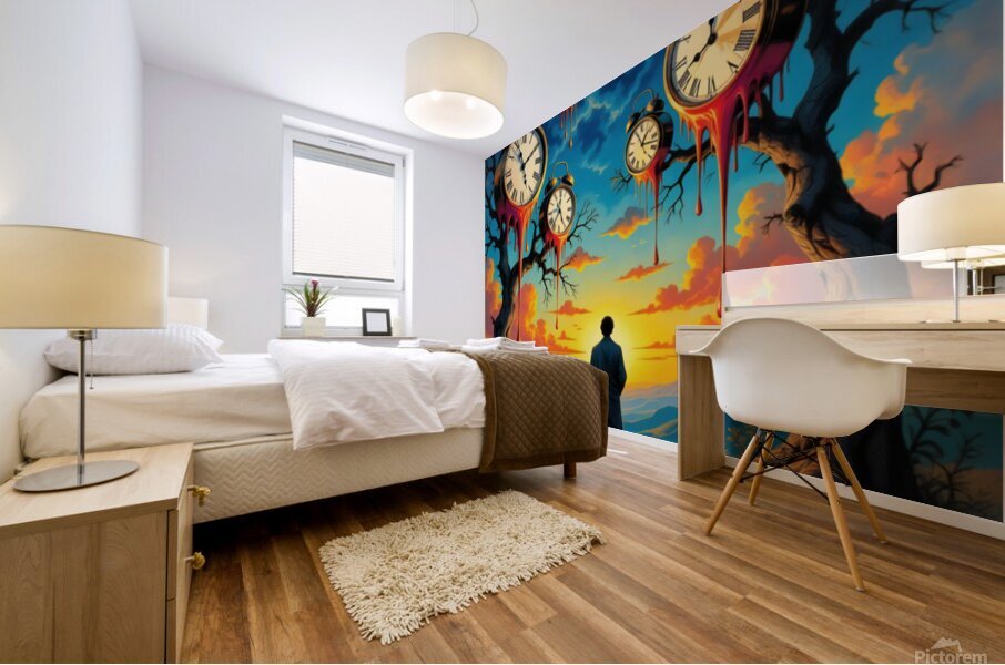 TIME DROPS Mural print