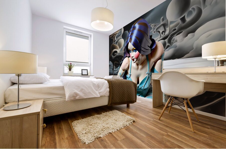 ESCAPING DOLL Mural print