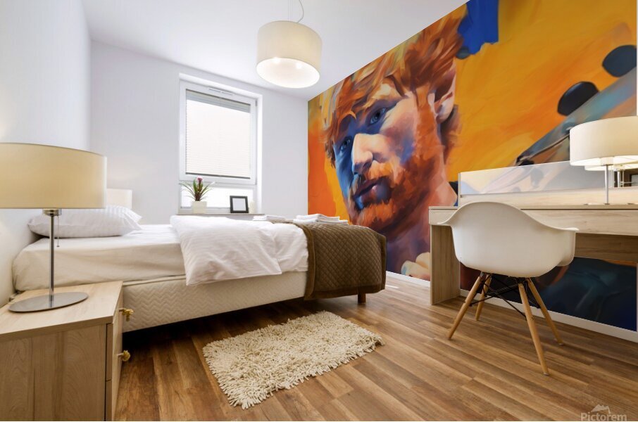 ED SHEERAN Mural print