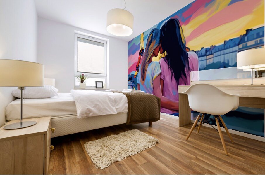 FRENCH PASSION Mural print