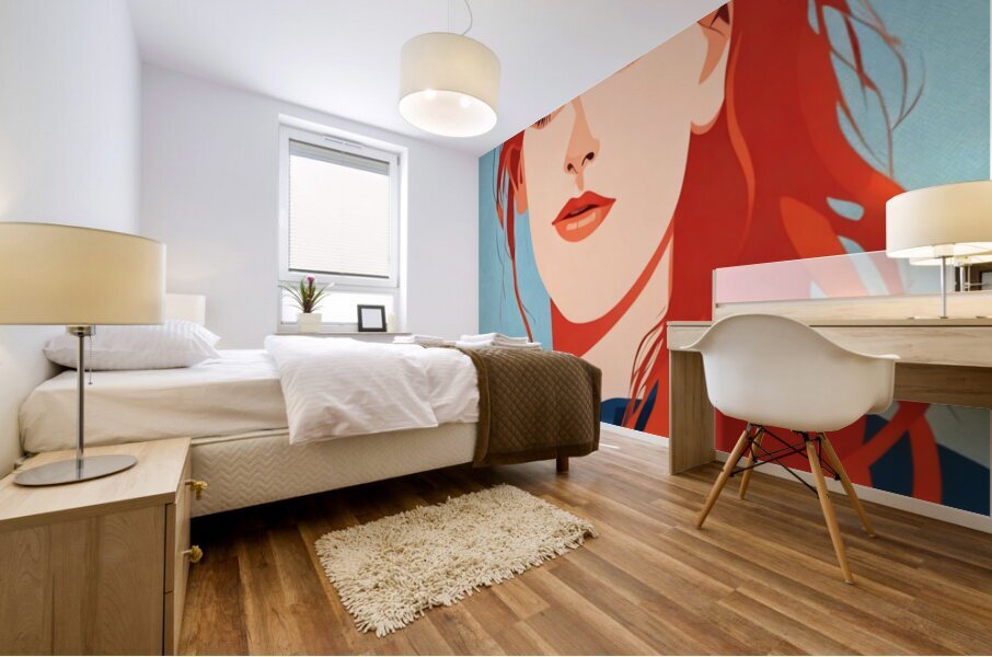 ZAZ LOVE Mural print