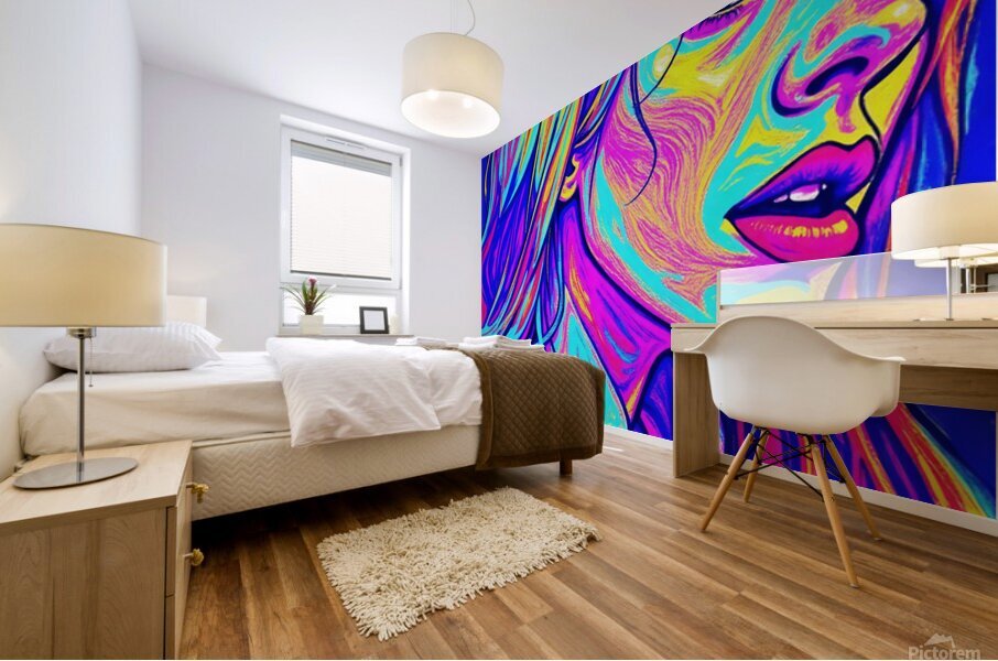RAINBOW GAGA Mural print
