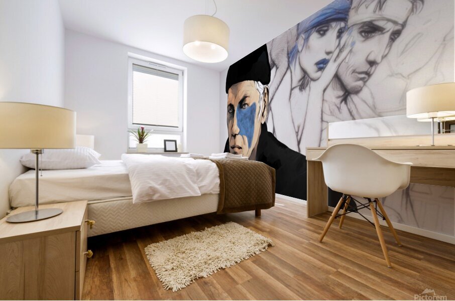 BILAL BLUES Mural print