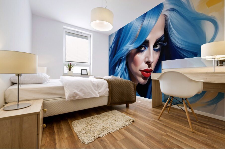 GAGA BLUE Mural print