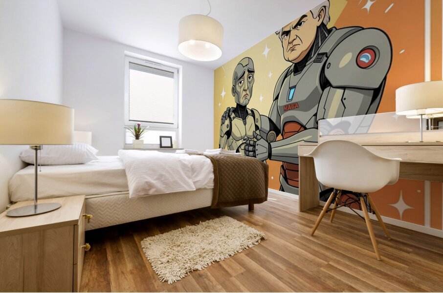 MAGA WARS Mural print