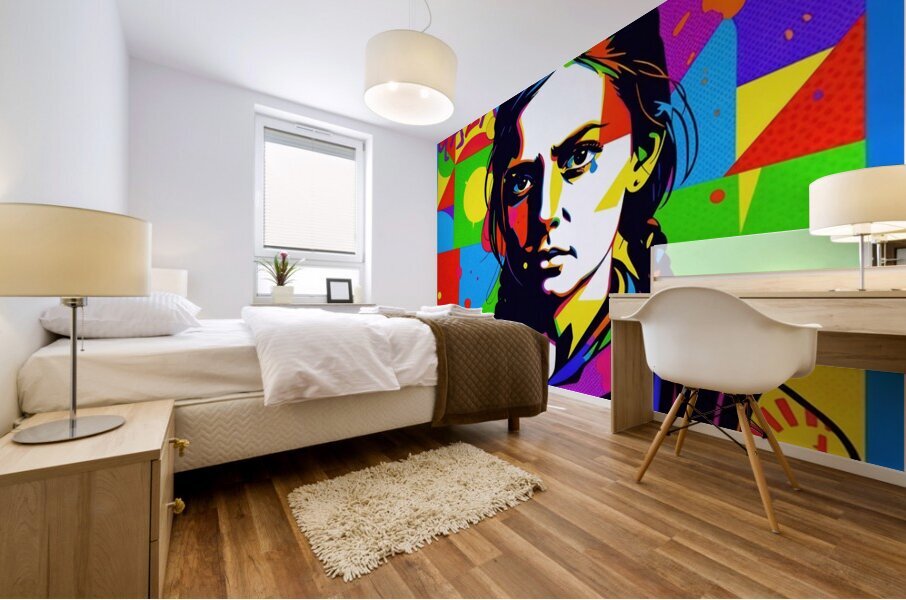 POP GRETTA Mural print