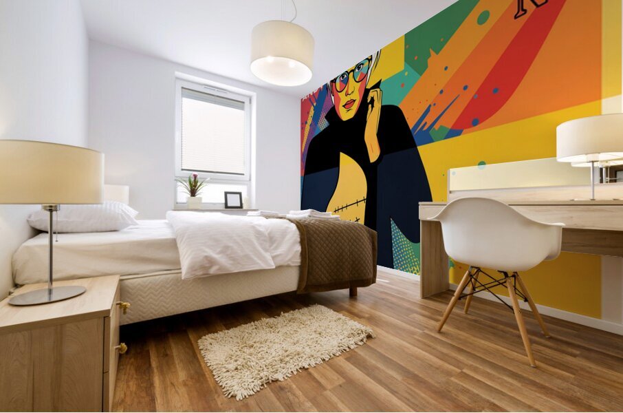POP ME TOO Mural print