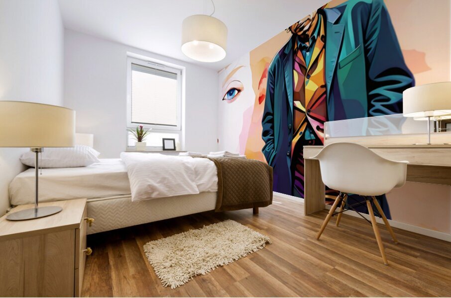 LOVE BOB Mural print