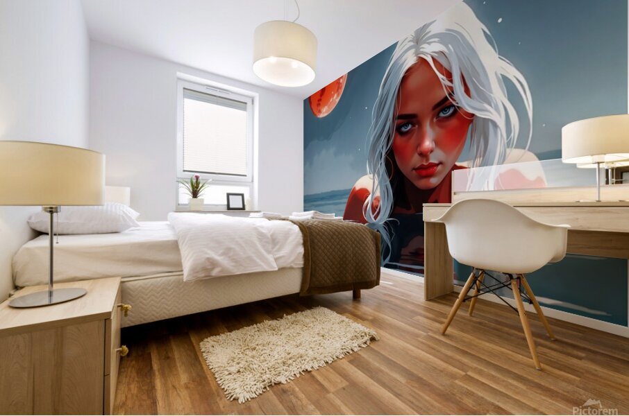 DEVIL MOON Mural print