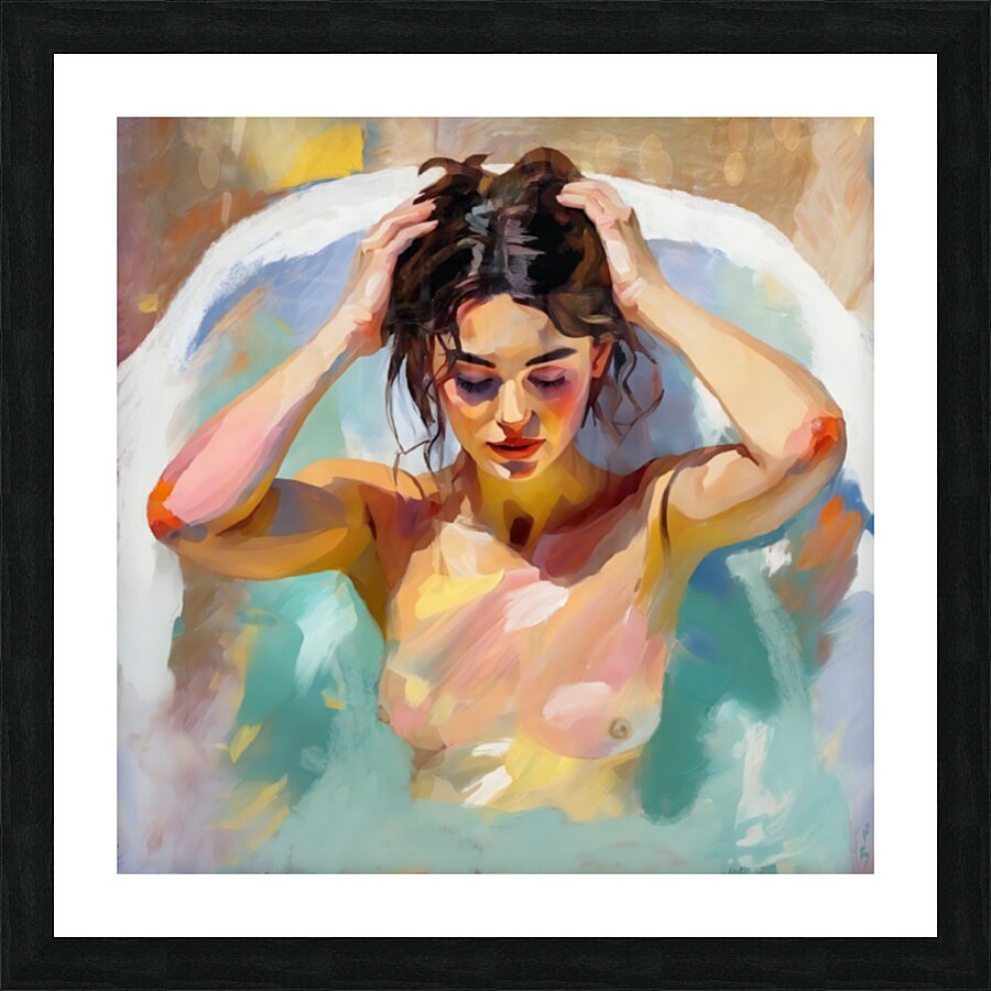 THE TUB Picture Frame print
