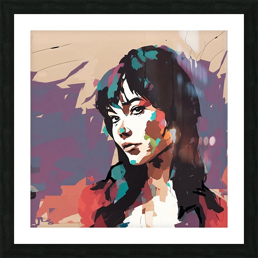 ANNA KARINA Picture Frame print