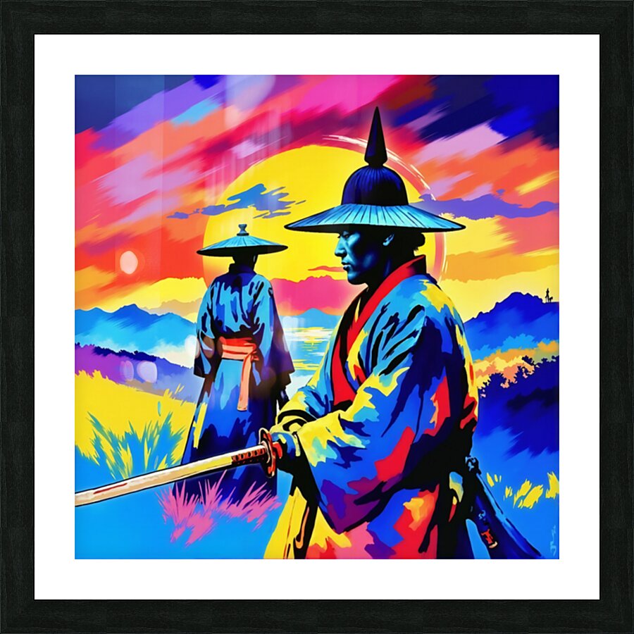 RISING SUN Picture Frame print