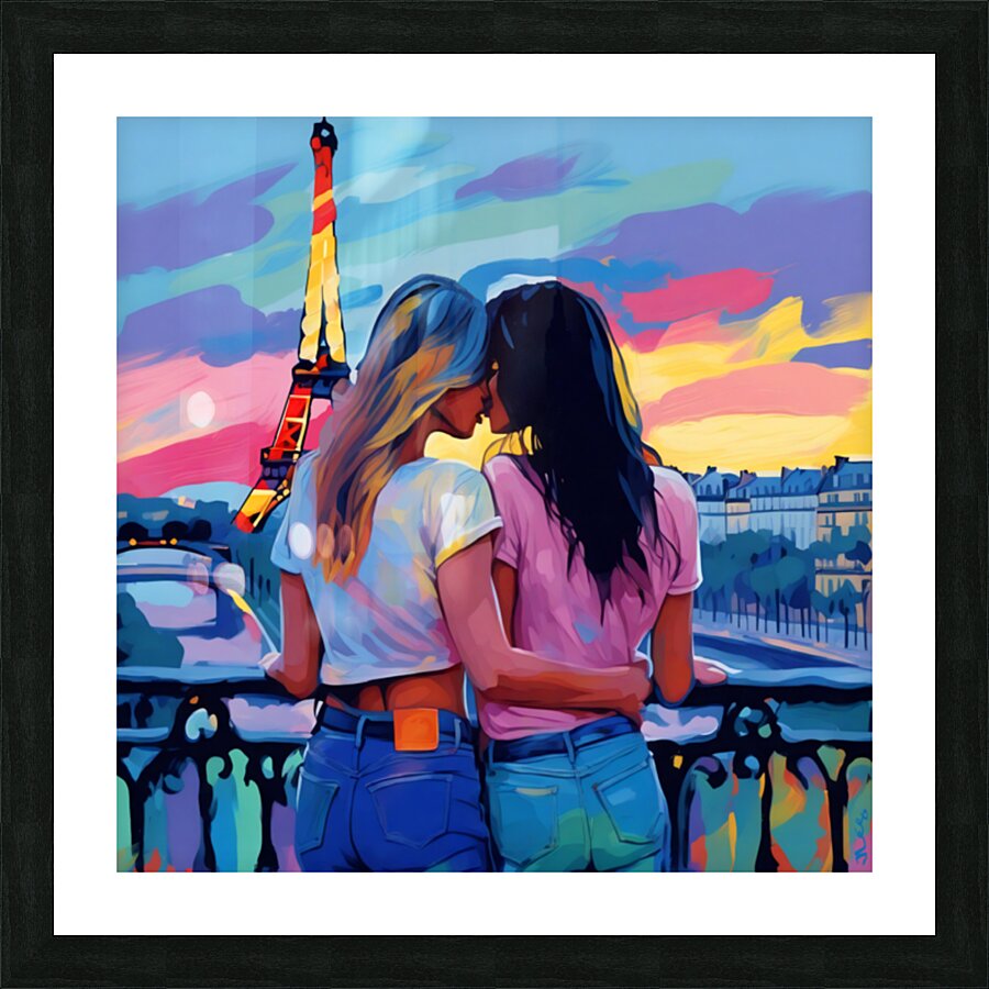 FRENCH PASSION Picture Frame print