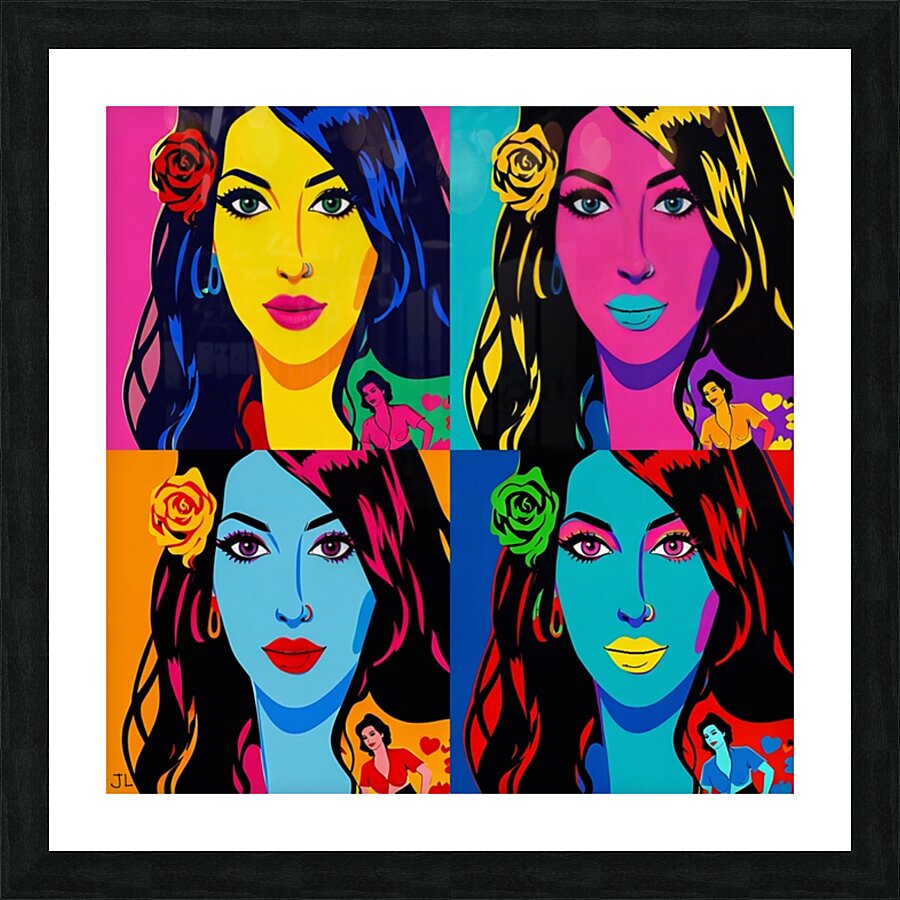 ANDYS AMY Picture Frame print