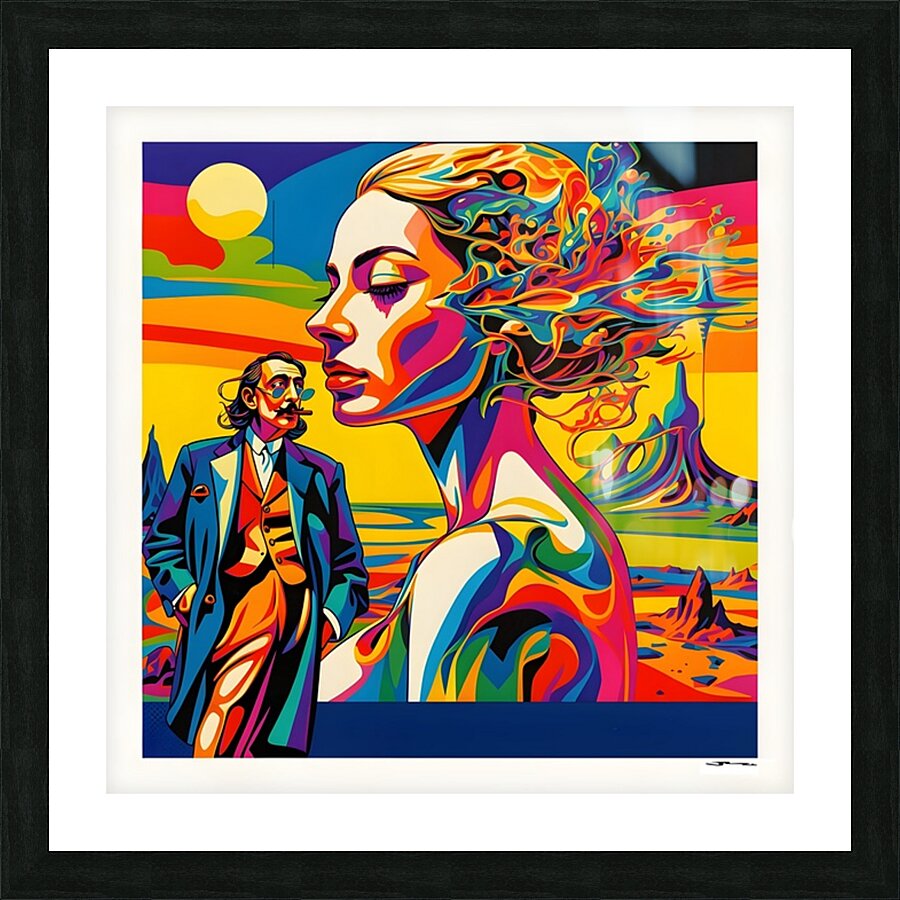 POP DALI Picture Frame print