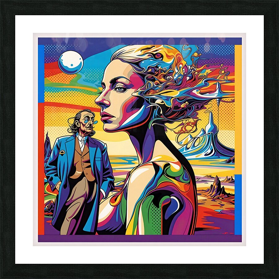 POP DALI Picture Frame print