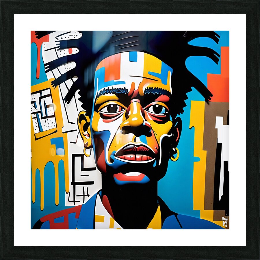 BASQUIAT Picture Frame print