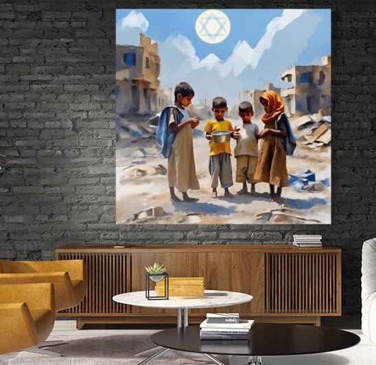 GAZA STARVING by JLeg