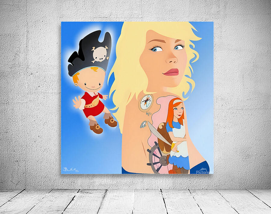 PIRATE MUSE Wall Preview