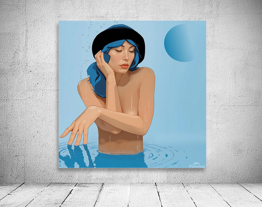 BLUE MOON Wall Preview