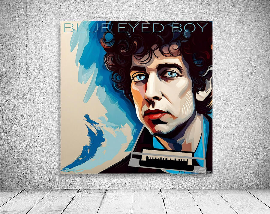 BLUE EYED BOY Wall Preview