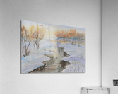 Winter landscape Acrylic Print