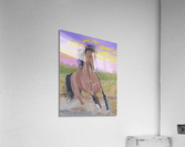 A jumping horse Acrylic Print