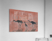 Three cranes Acrylic Print