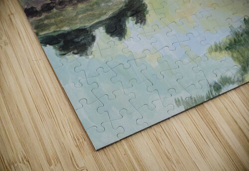 A river at sunset Anton Liachovic puzzle