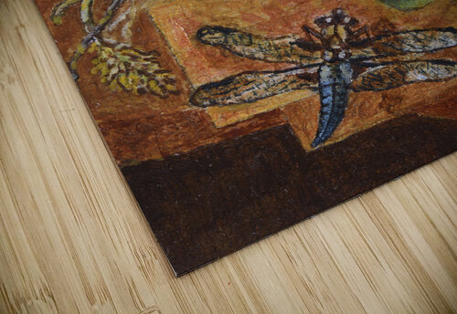 Grapes and dragonfly Anton Liachovic puzzle