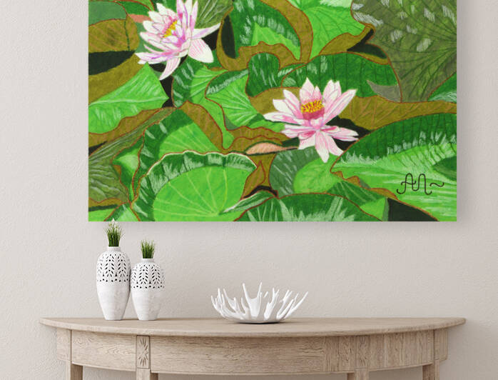 Pond lilies  Reproduction