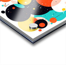 A slick shiny abstract shapes Acrylic print