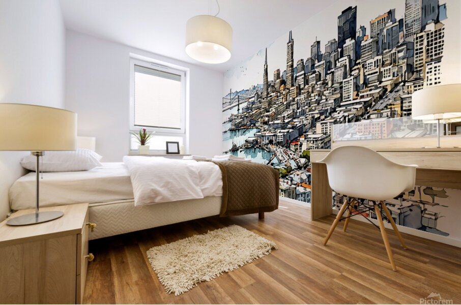 San Francisco Mural print