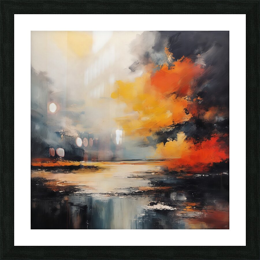 Ephemeral Radiance Picture Frame print