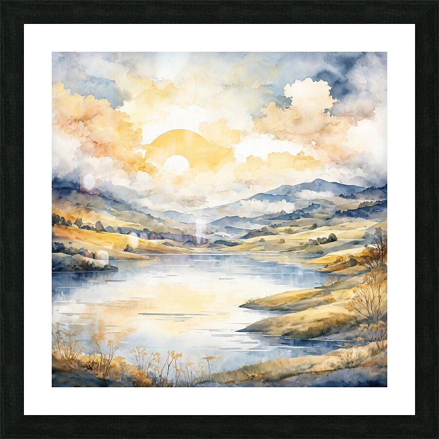 A Tranquil World Picture Frame print