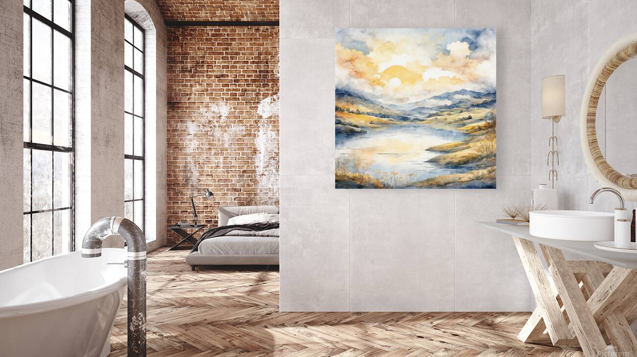 A Tranquil World Reproduction