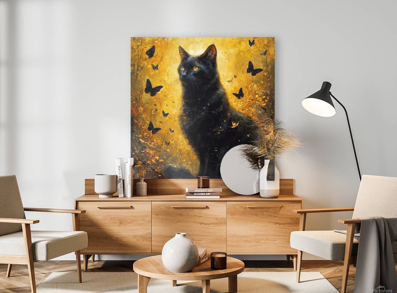 Golden Moonlight Reproduction
