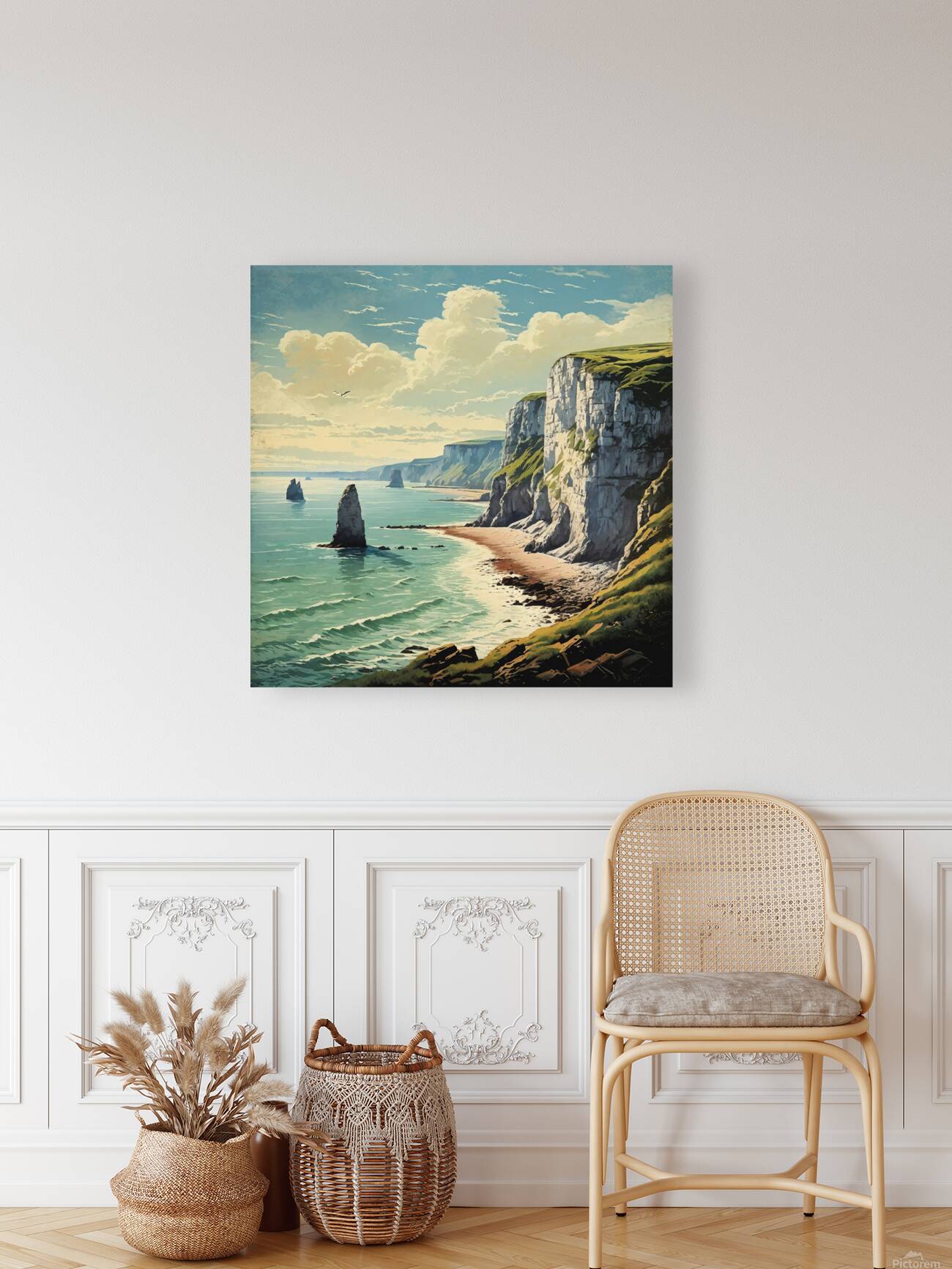 A captivating background Reproduction