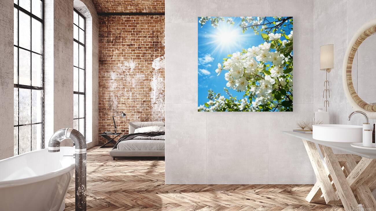 White flowers Reproduction