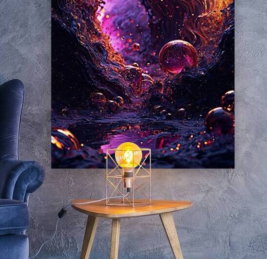 A painting   For an abstract  scene   by MOFAT24