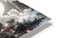 Monochrome Serenity HD Metal print