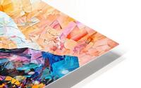 Abstract mountain artwork HD Metal print